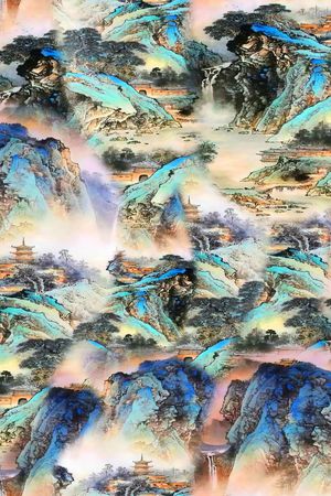 香云纱印花花型图片
