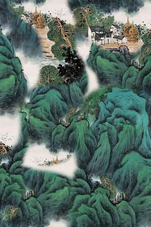 香云纱印花花型图片