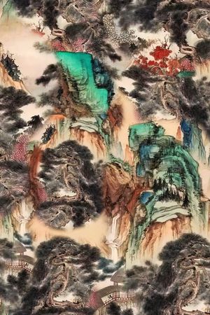 香云纱印花花型图片