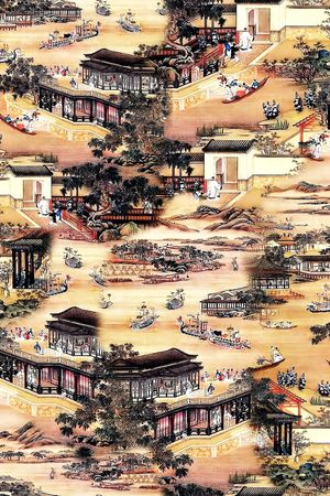 香云纱印花花型图片