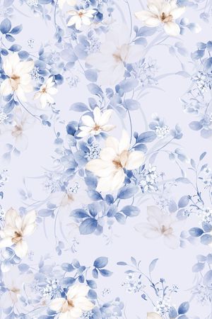 花卉印花花型图片