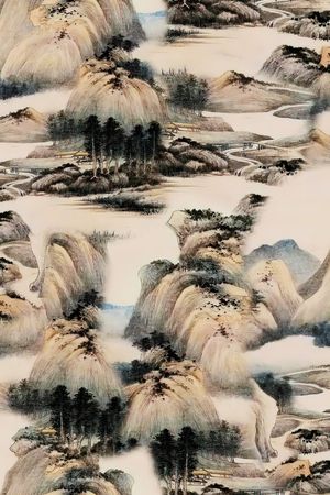 香云纱印花花型图片