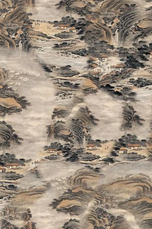 香云纱印花花型图片