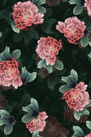 香云纱印花花型图片