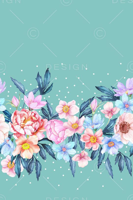 定位花印花花型图片