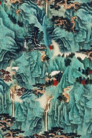 香云纱印花花型图片