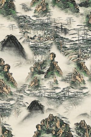 香云纱印花花型图片