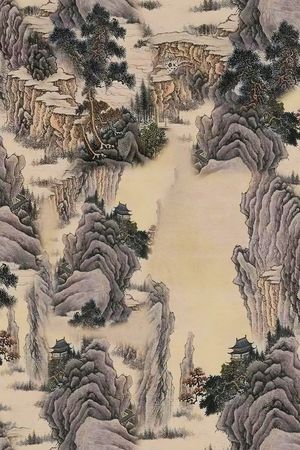 香云纱印花花型图片
