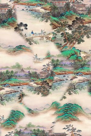香云纱印花花型图片