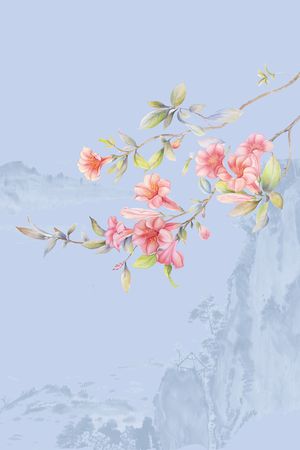 花卉印花花型图片