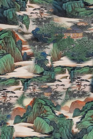 香云纱印花花型图片