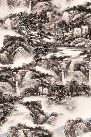 香云纱印花花型图片
