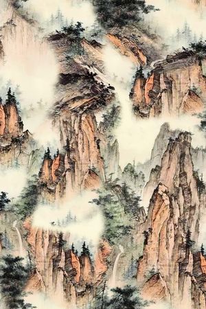 香云纱印花花型图片