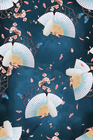香云纱印花花型图片