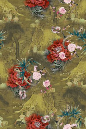 香云纱印花花型图片