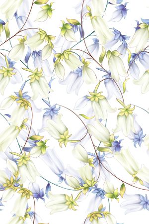 花卉印花花型图片