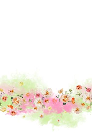 花卉印花花型图片