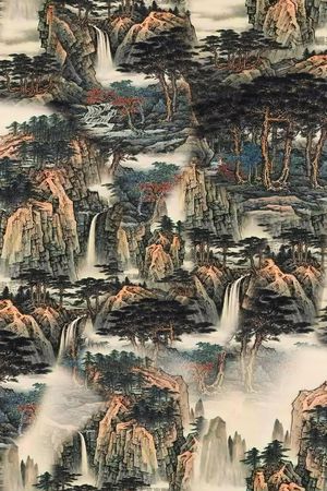 香云纱印花花型图片