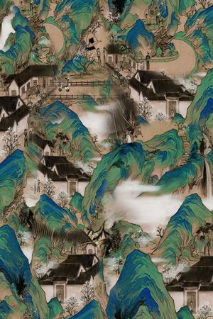 香云纱印花花型图片