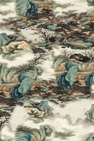 香云纱印花花型图片
