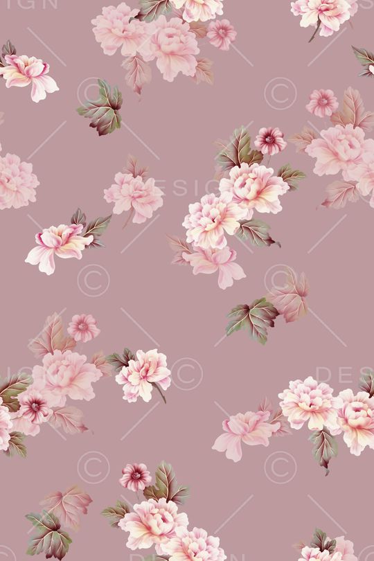 花卉印花花型图片