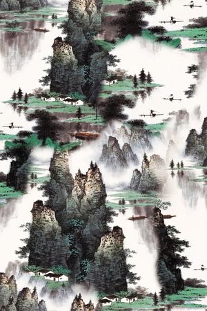 香云纱印花花型图片