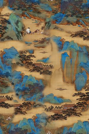 香云纱印花花型图片
