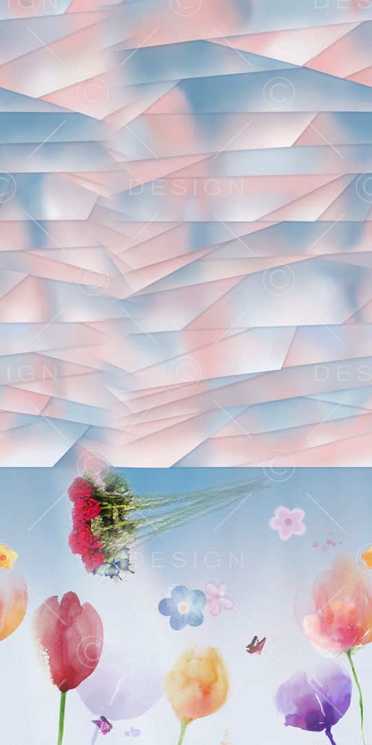 定位花印花花型图片