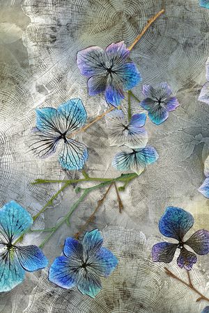 复古印花花型图片