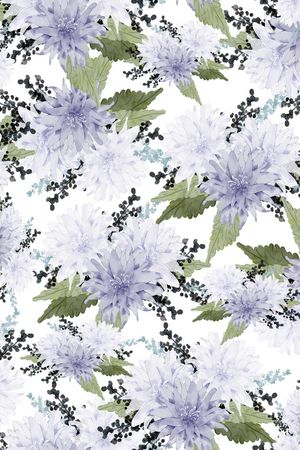 花卉印花花型图片