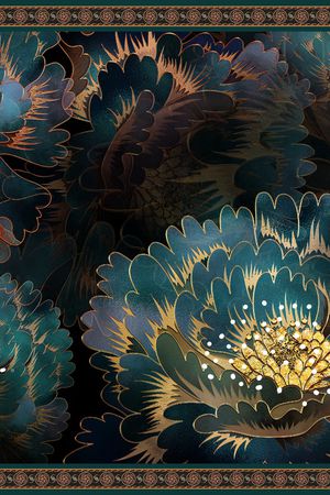 花卉印花花型图片