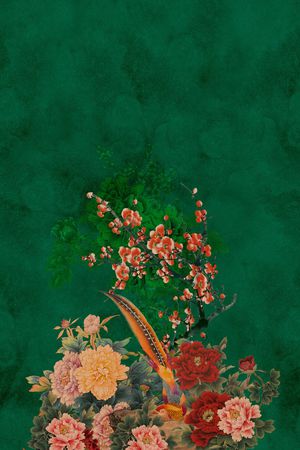 大牌风印花花型图片