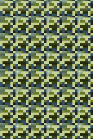 格子印花花型图片