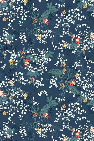花卉印花花型图片