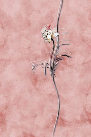 真丝印花花型图片