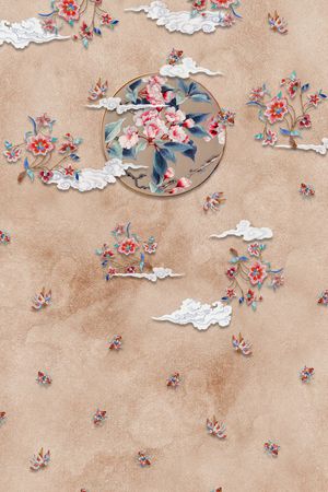 定位花印花花型图片
