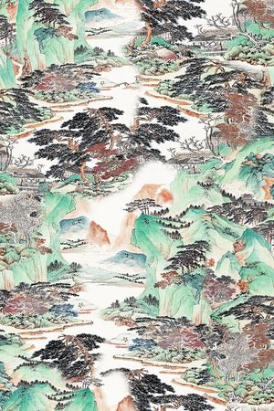 香云纱印花花型图片
