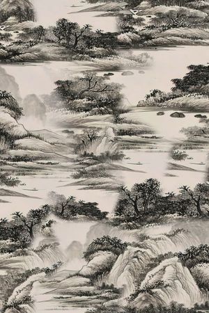 香云纱印花花型图片