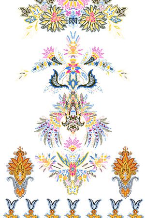定位花印花花型图片