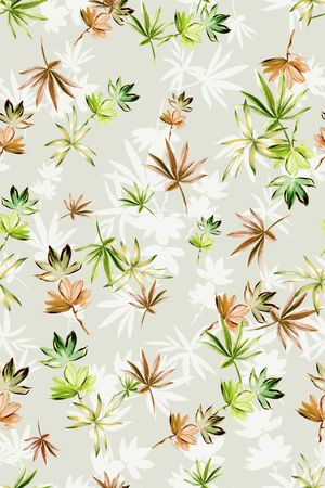 小清新印花花型图片