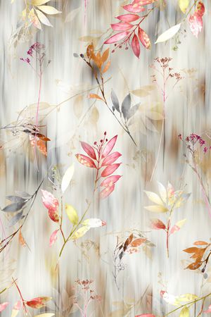 花卉印花花型图片