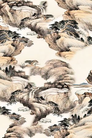 香云纱印花花型图片