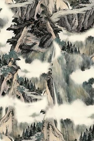 香云纱印花花型图片