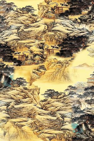 香云纱印花花型图片
