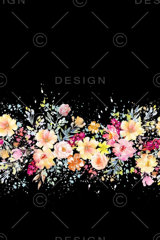 定位花印花花型图片
