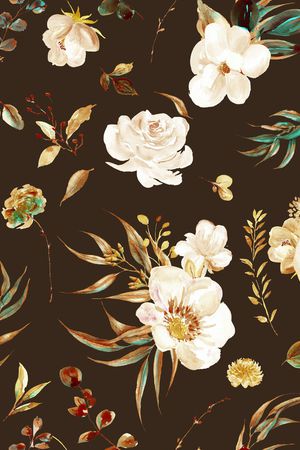 花卉印花花型图片