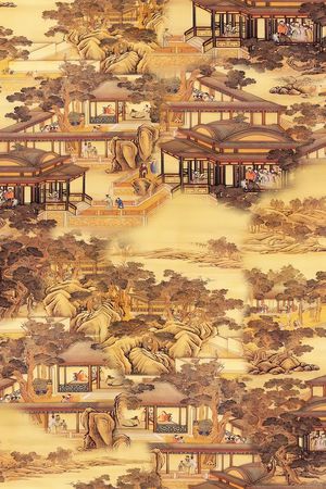 香云纱印花花型图片