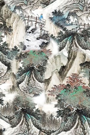 香云纱印花花型图片