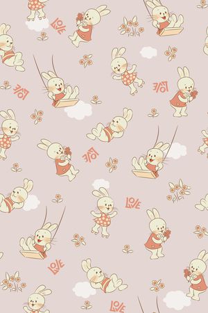 童装印花花型图片