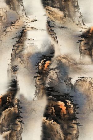 香云纱印花花型图片